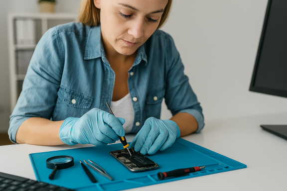 Réparation de téléphones